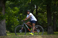 biking
